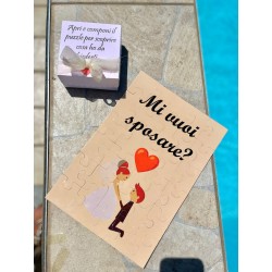 Puzzle "proposta di matrimonio"