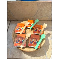 Vaschetta di nutella con cucchiaino