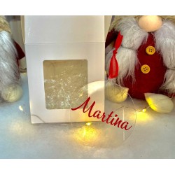 Disco plexi con nome