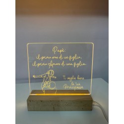 Lampada personalizzata