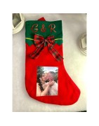 Calza con foto+testo